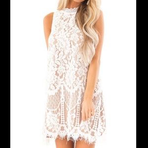 White Lace Dress